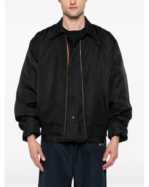 G-Star Black Reversible Bomber Jacket for men