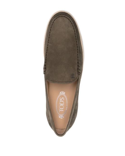 Tod's Gray Slip-on Style Loafers for men