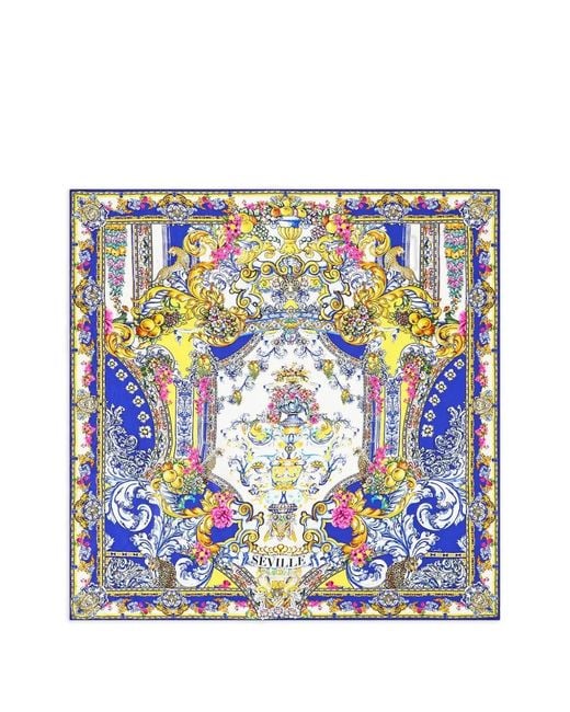 Camilla Blue España Nirvana Square Scarf