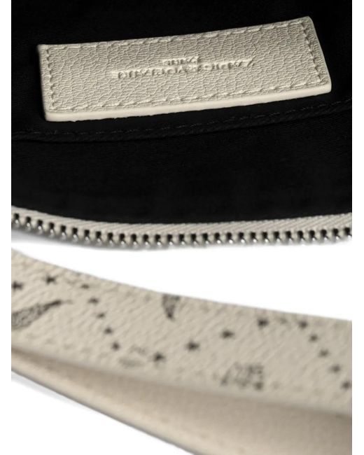 Zadig & Voltaire White Logo-Print Clutch Bag