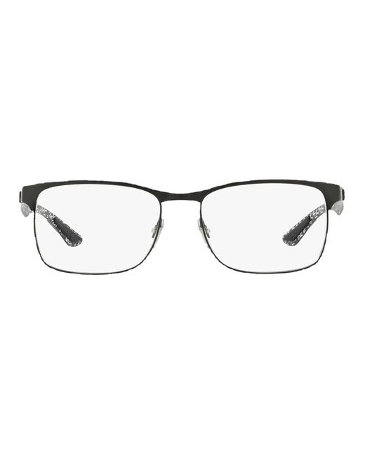 Ray-Ban White Square-Frame Glasses
