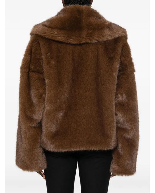 Abrigo Con Cuello De Esmoquin BB COUTURE de color Brown