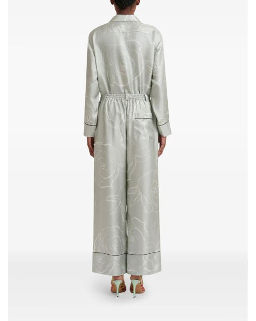 Marni Aurora シルクツイルパンツ Gray