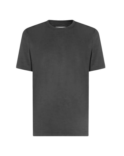 Marco Pescarolo Black Short-Sleeve T-Shirt for men