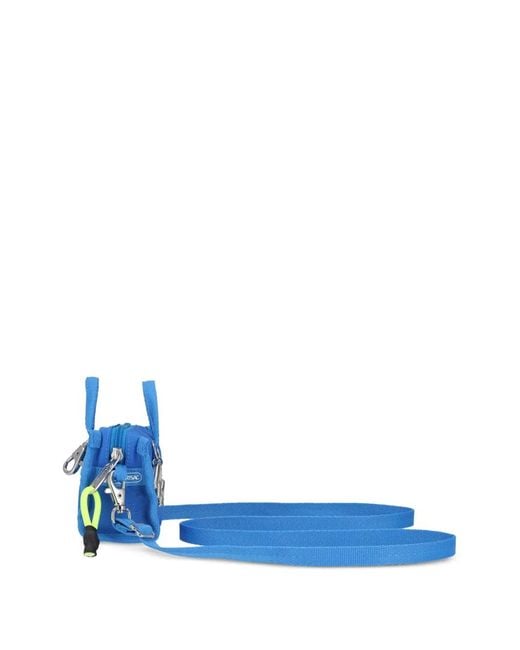 MSGM Blue Top Handle Tote Bag