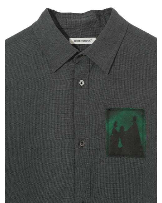 Undercover Hemd Mit Patch-Detail in Gray für Herren