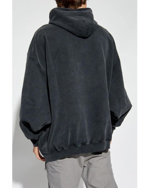 Hoodie En Coton À Logo Imprimé Vetements pour homme en coloris Blue