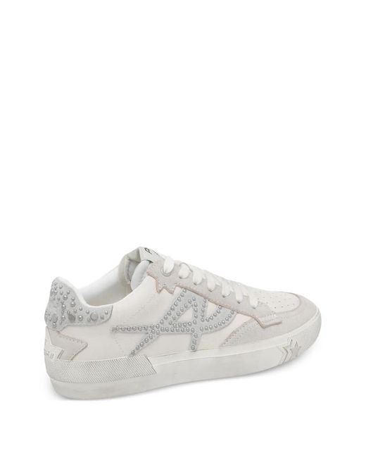 Ash White Moonlight Studs Sneakers