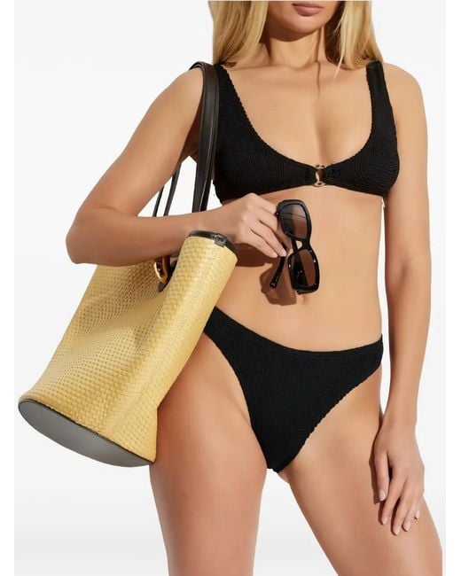 BOUND Ring Scout Bikinitop in het Black