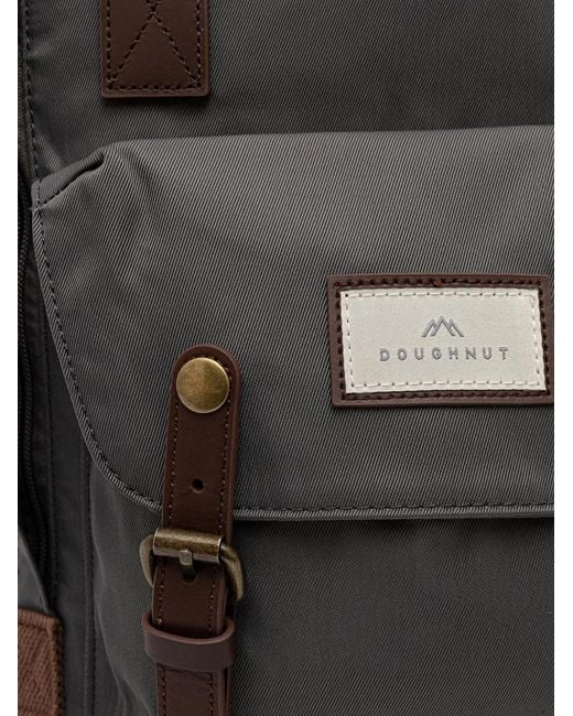 Doughnut Black Macaroon Buckled Backpack