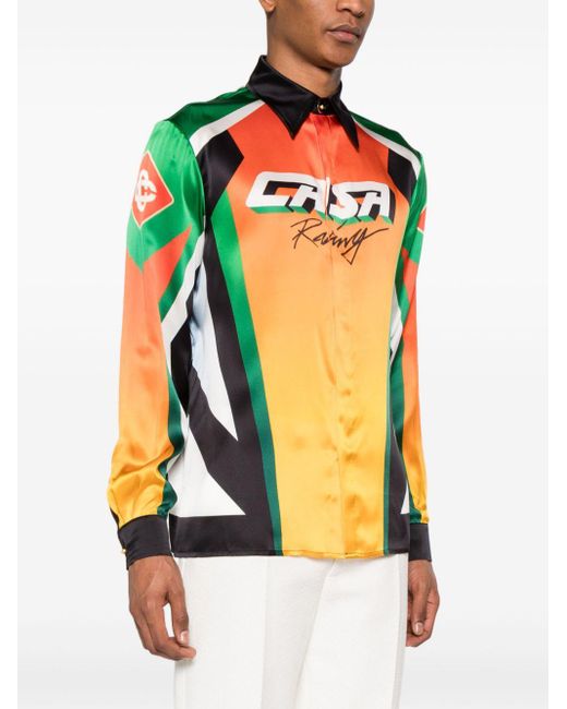 Camicia Sport di Casablancabrand in Orange