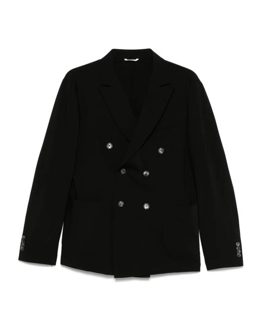 Cruna Blazer Met Dubbele Rij Knopen in het Black voor heren