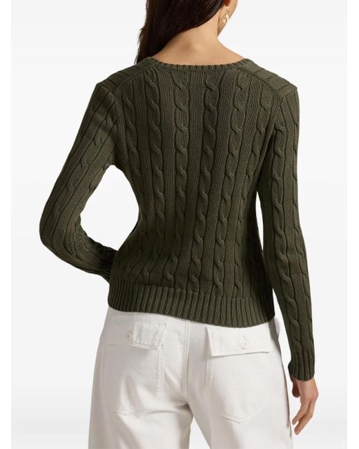 Polo Ralph Lauren Green Kimberly Sweater