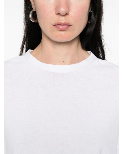 Antonelli White Crew-Neck T-Shirt