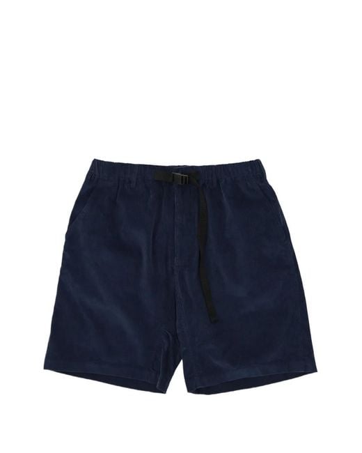 Fortela Blue Mike Velvet Shorts for men