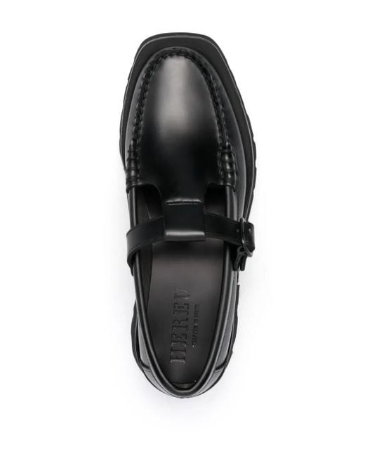Mocasines Alber con tira en T Hereu de color Black