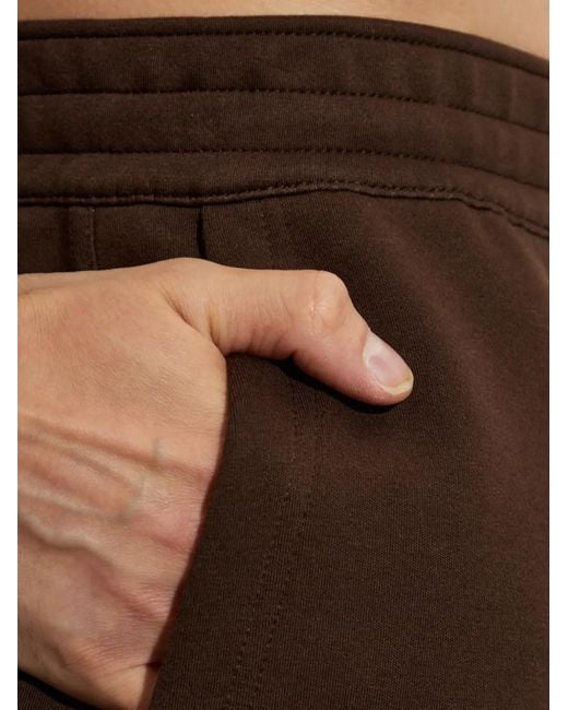Givenchy Brown Cuffed Track Pants for men