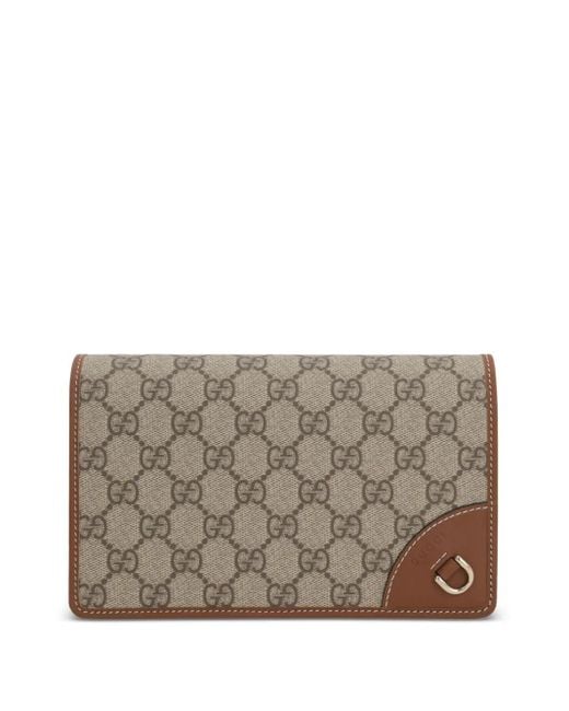 Gucci Gray Gg Monogram Shoulder Bag