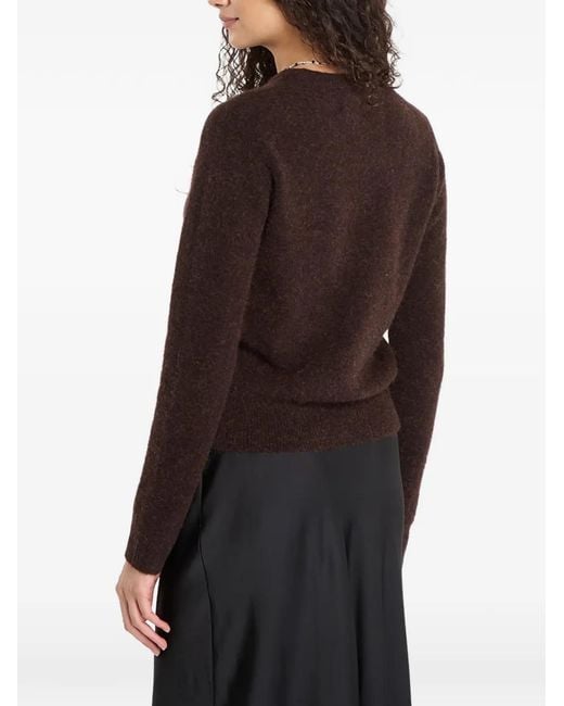 Samsøe & Samsøe Black Nor Button-Front Cardigan