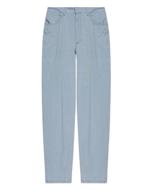 メンズ Giorgio Armani デニム シルクパンツ Blue