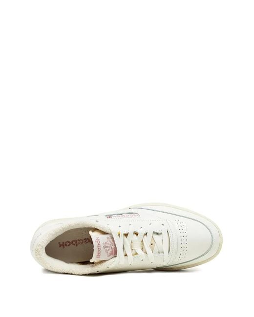 Reebok White Club C 85 Vintage Sneakers for men