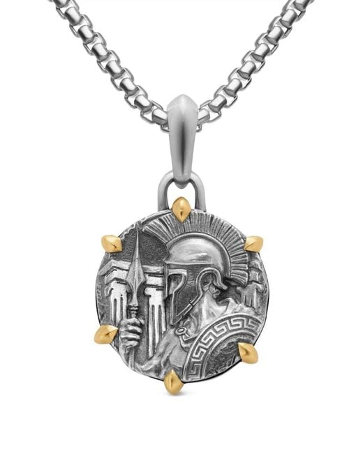David Yurman Metallic Ares Amulet for men