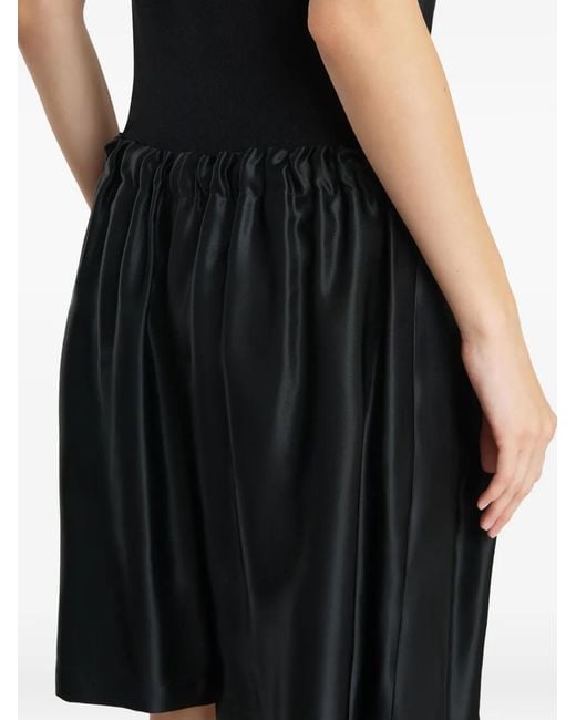 Khaite Black Rohe Short