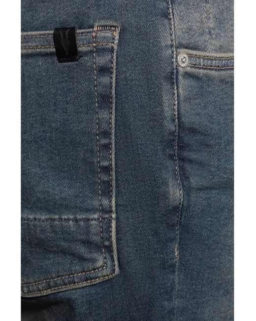 AllSaints Blue Sid Skinny Jeans for men