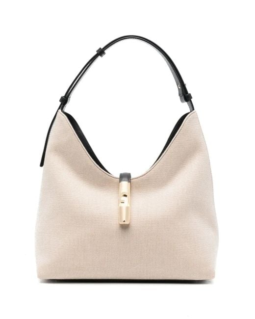 Furla Goccia ショルダーバッグ M Natural