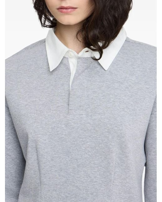 Abito Modello Polo A Maniche Lunghe di J.W. Anderson in Gray