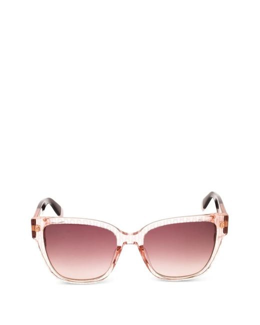 Furla Pink Square-Frame Sunglasses
