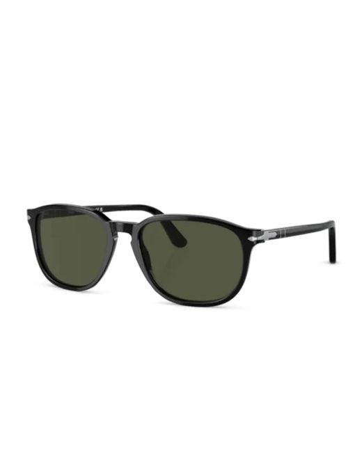 Persol Green Round-Frame Sunglasses for men