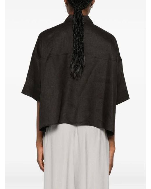 Drykorn Black Short-Sleeve Shirt