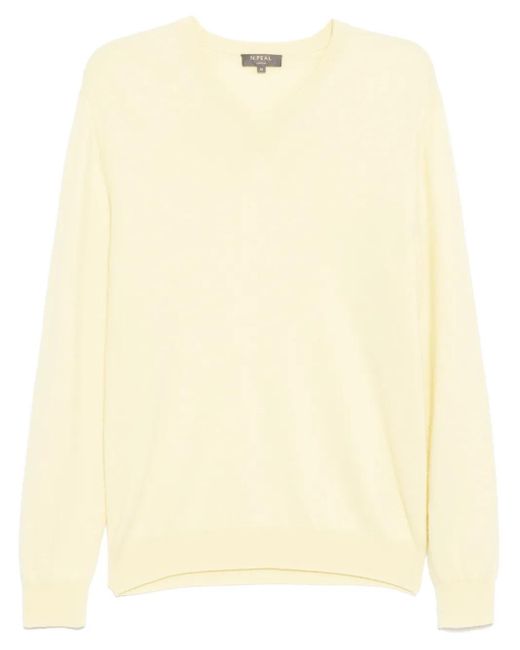 メンズ N.Peal Cashmere Burlington セーター Natural