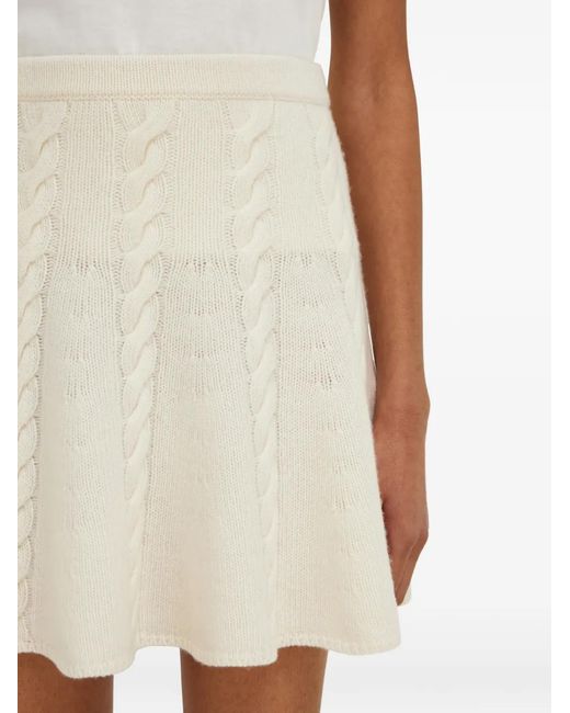 Ferragamo Gebreide Rok in het White
