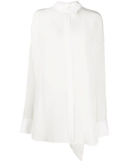 Camicia Da Smoking di Balenciaga in White