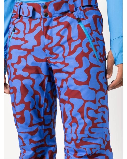 Aztech Mountain Blue Team Aztech Ski-Pant for men