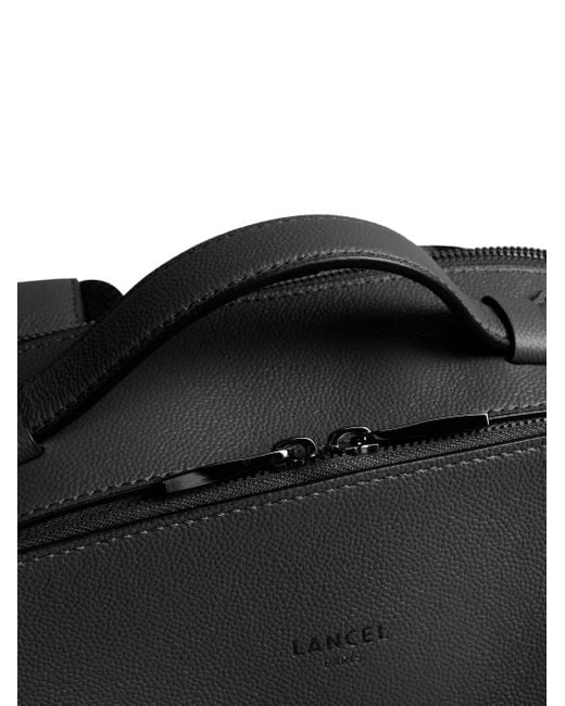 Lancel Leder-Rucksack mit Henkel in Black für Herren