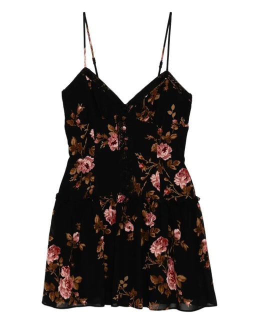 Reformation Black Citrus Dress