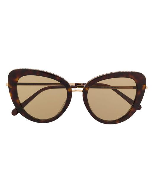 Stella McCartney Brown Cat Eye Sunglasses