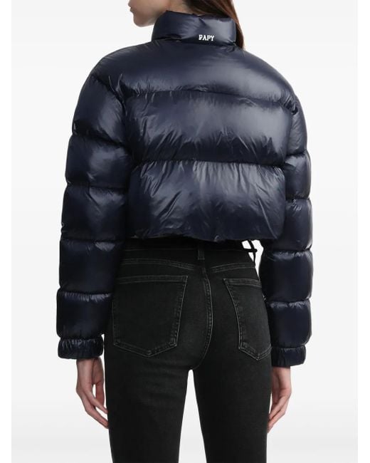 A Bathing Ape Blue Padded Jacket