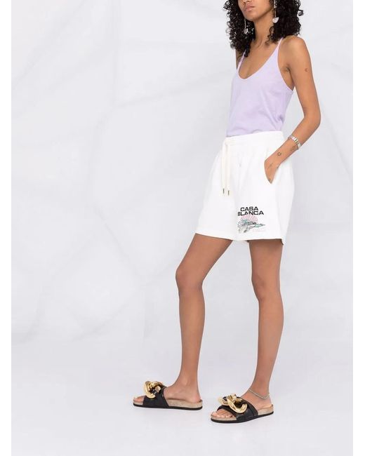 Forte_forte Purple Scoop-Neck Spaghetti-Strap Top