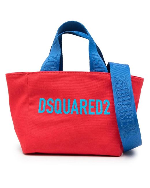 DSquared² Red Kleine Handtasche Mit Logo-Print
