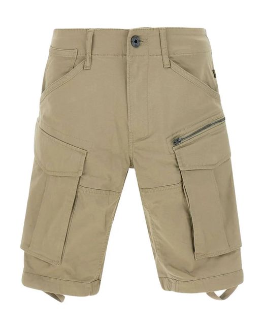 G-Star Natural Organic Cotton-Blend Cargo Shorts for men