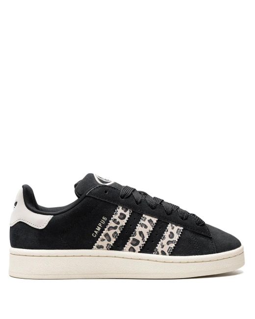 Adidas Black Campus 00S Leopard" Sneakers