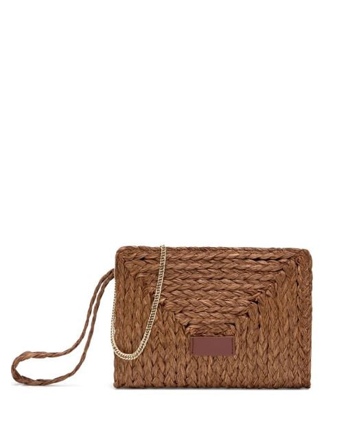 Castaner Brown Bali Clutch
