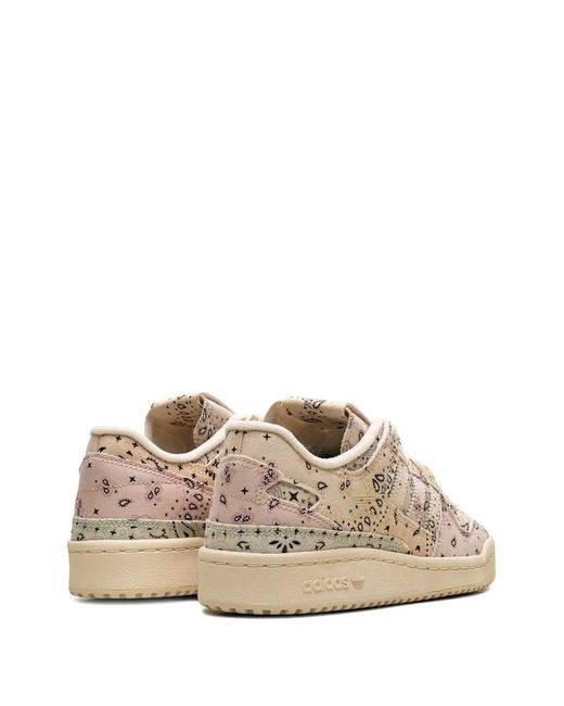 Adidas Natural Forum 84 Low Cl Patterned Sneakers