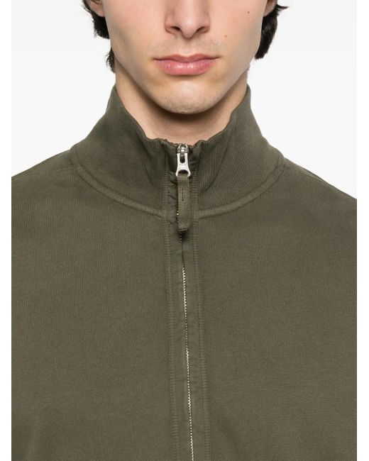 Maglione 6100028 Con Mezza Zip E Logo di Stone Island in Green da Uomo