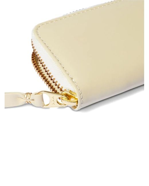Comme des Garçons Natural Leather Zip-Around Wallet