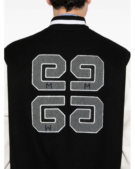 メンズ Givenchy カラーブロック ボンバージャケット Black